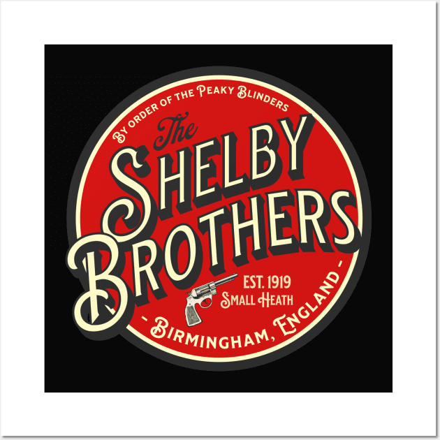 Peaky Blinders The Shelby Brothers 1919 Wall Art by MalibuSun